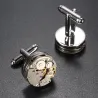 2Pcs - Cufflinks - Mécanique - Unisexe